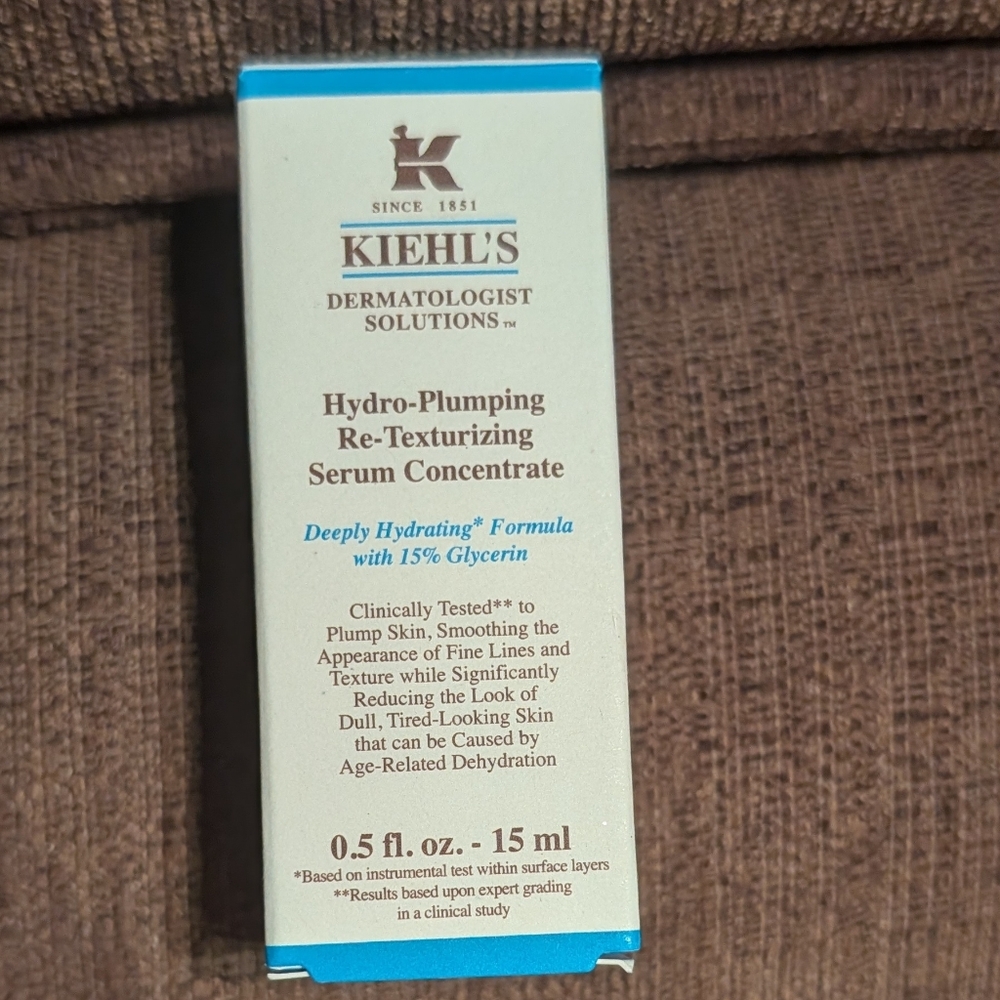 Kiehl's Hydro-Plumping Serum - NWT